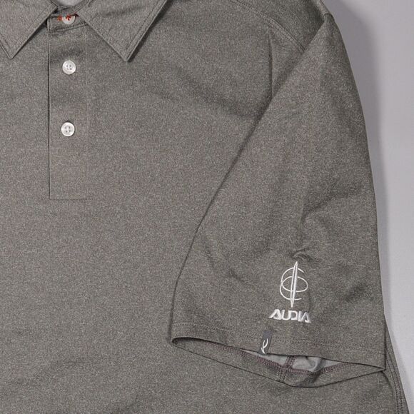 KJUS Polo Stowe Primeflex Polo Audia Embroidered Golf Gray Mens XL - Picture 5 of 9